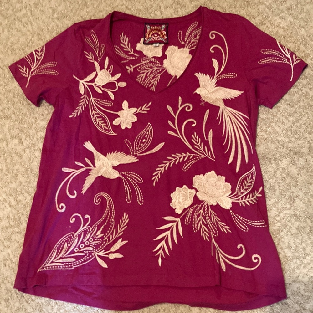 Johnny Was t shirt